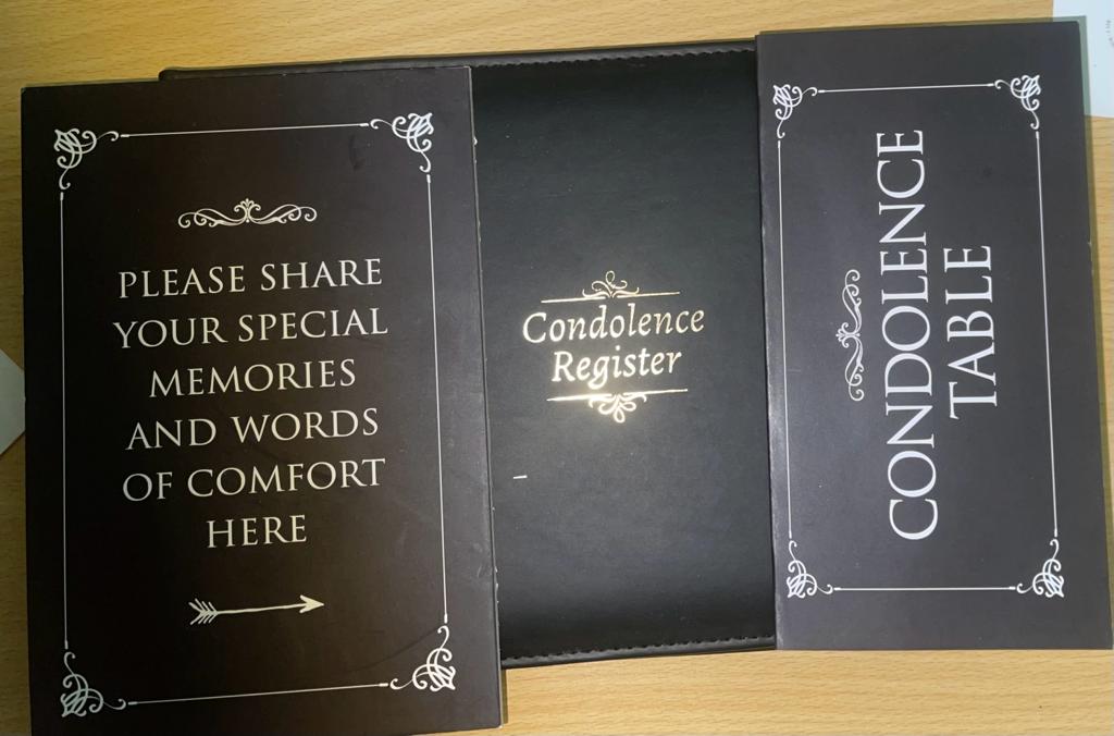 Condolence Register