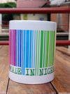 Made in Nigeria Mug barcode mugs by Ituen Basi